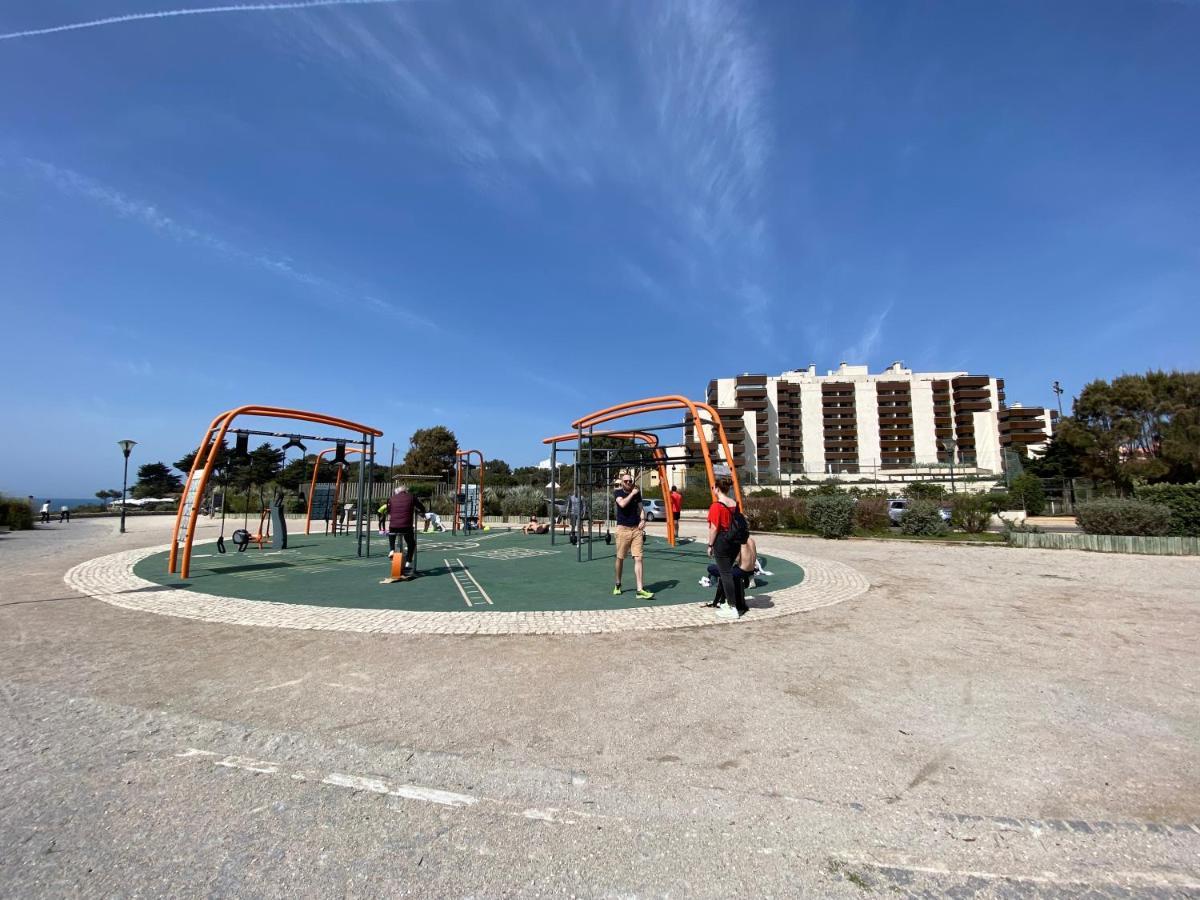 カスカイスLujoso Ap Con Piscina Frente Al Marアパートメント エクステリア 写真